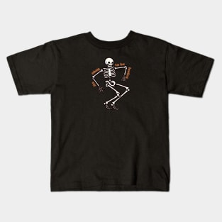 It's okay to be lonley sad skeleton Kids T-Shirt